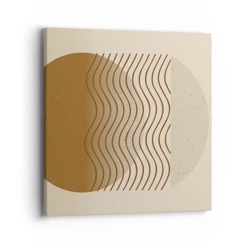 Vászonkép - A geometriai formák eredetéről - 40x40 cm