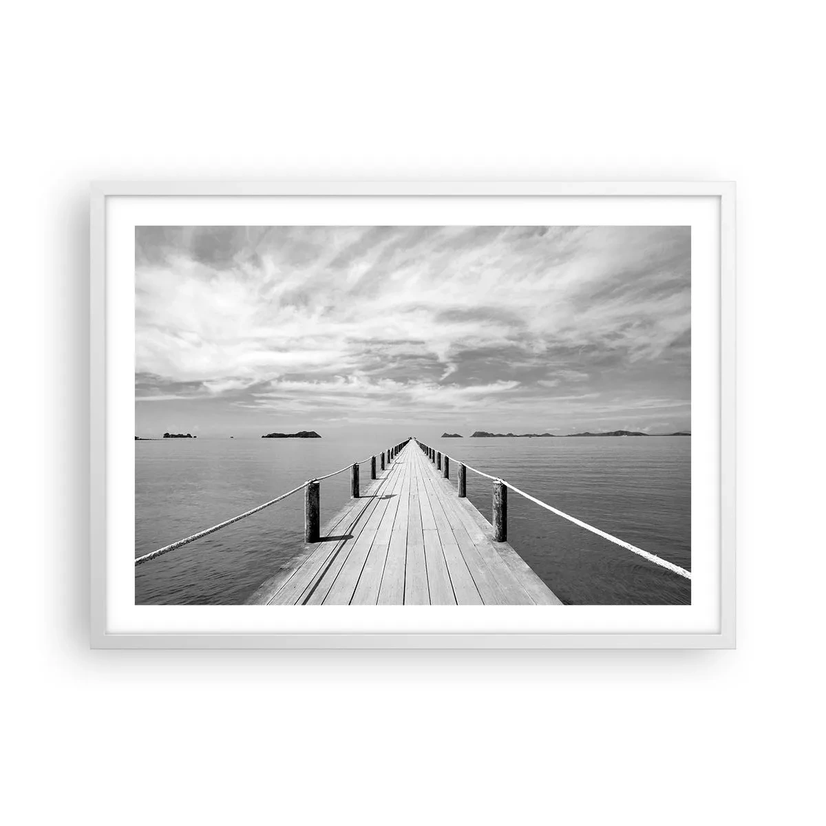 Poszter fekete keretben - Talán egy kirándulás... - 70x50 cm