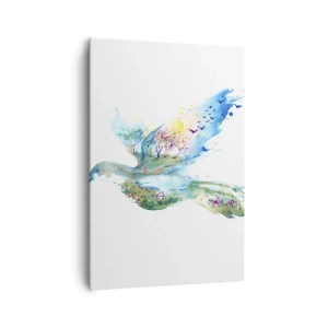 Vászonkép - A természet szárnyain - 70x100 cm