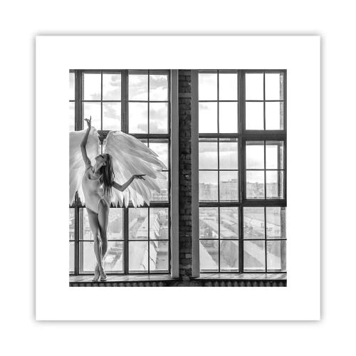 Poszter - Angyalok városa? - 30x30 cm