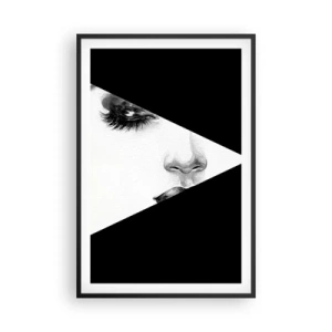 Poszter fehér keretben - Mindig felfedezetlen - 61x91 cm