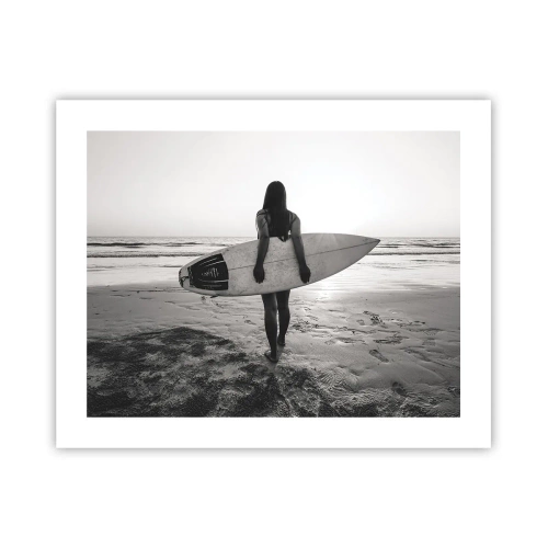 Poszter - Tengeri hullámok lánya - 50x40 cm