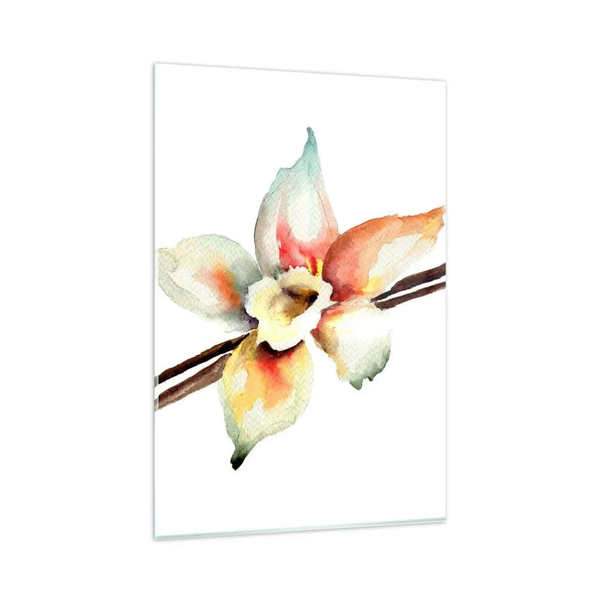 Üveg kép - Festékkel kiöntött édesség - 80x120 cm