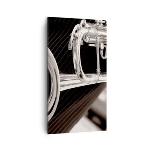 Vászonkép - Zenei utazás az 1930-as évekbe - 45x80 cm