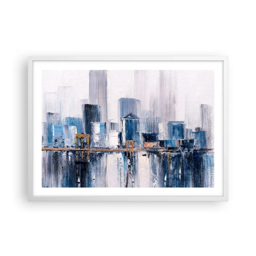 Poszter fekete keretben - New York-i benyomás - 70x50 cm