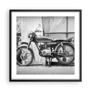 Poszter fehér keretben - Klasszikus mindenek felett - 50x50 cm