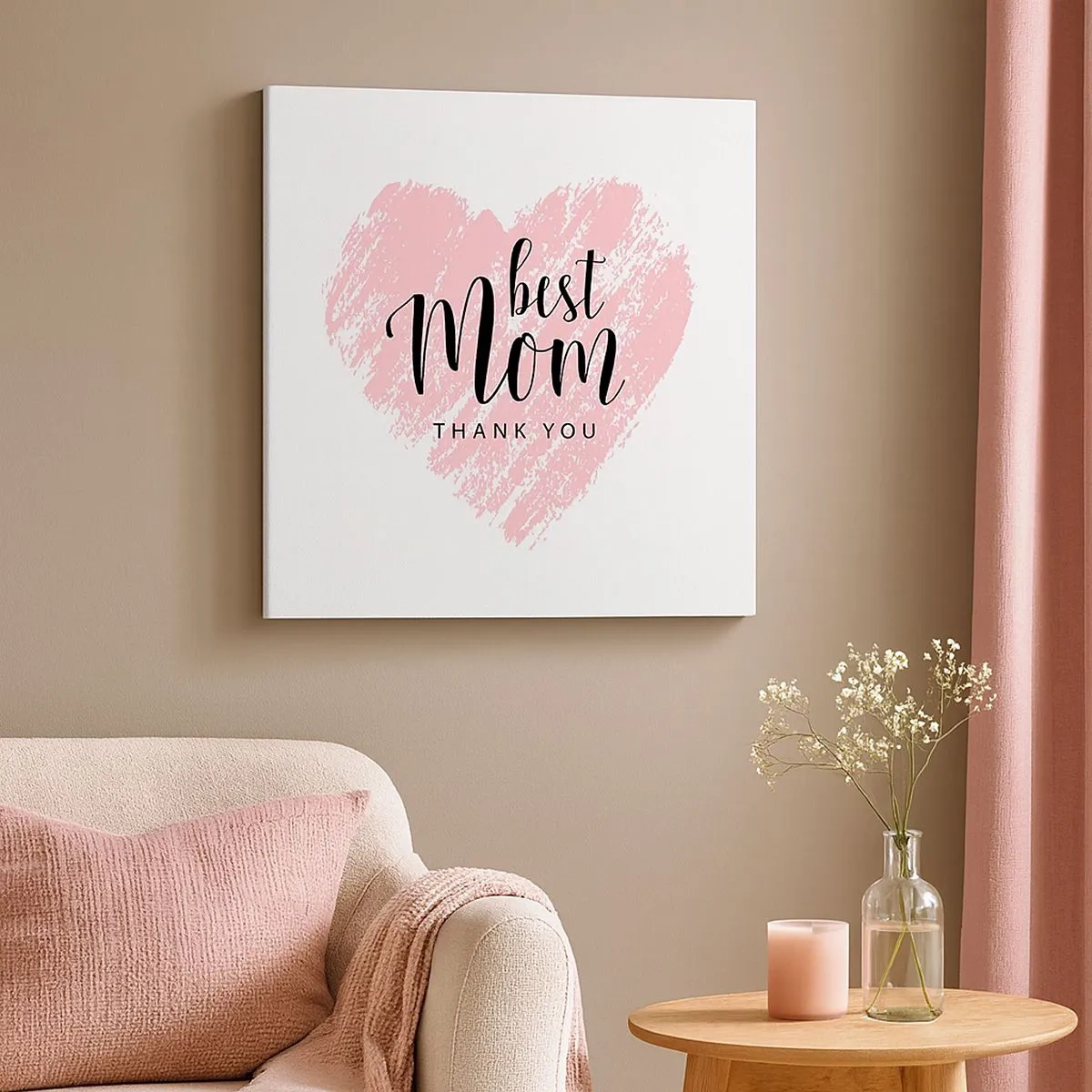 Vászonkép - Mindig a megfelelő pillanat - 30x30 cm