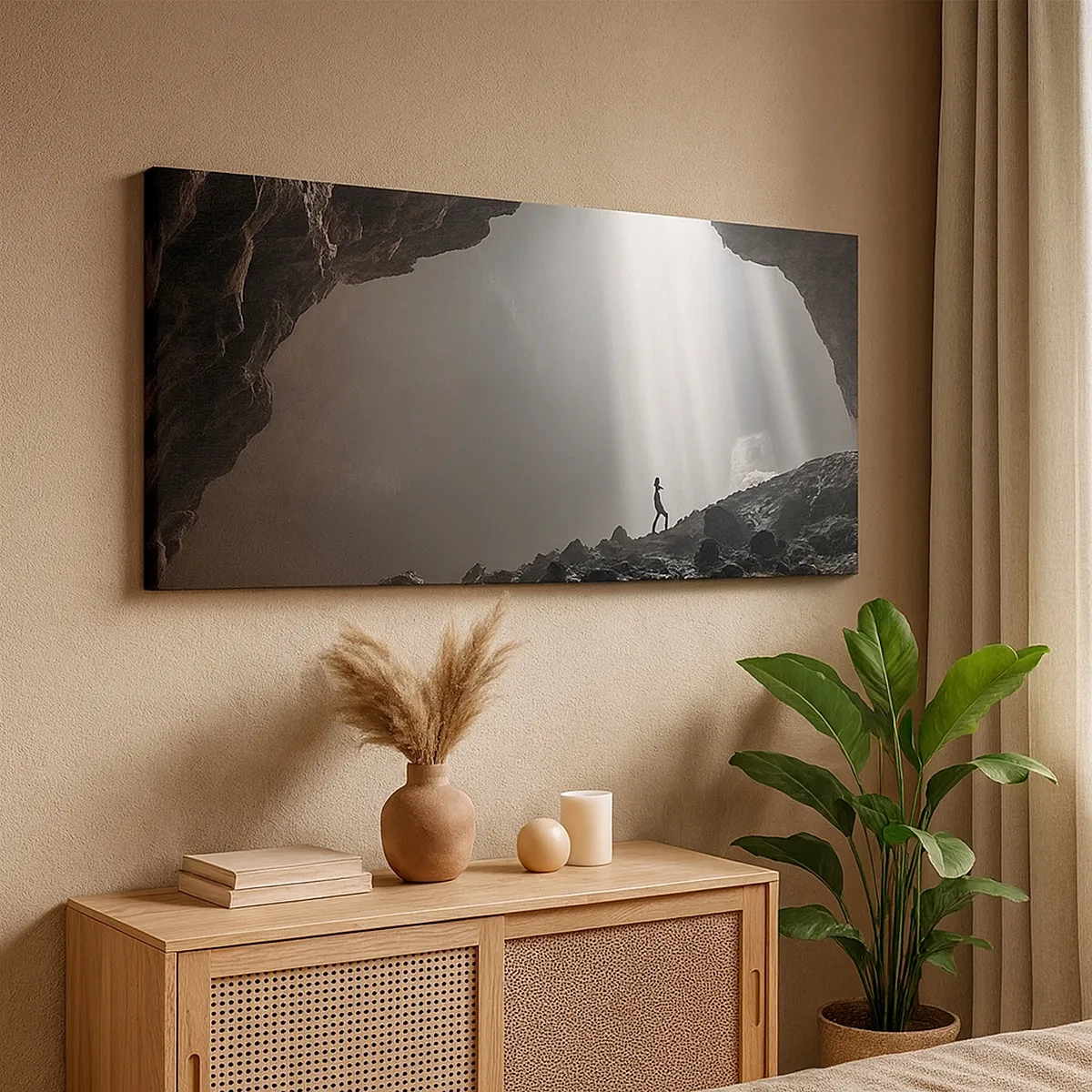 Vászonkép - A fényes barlang - 30x30 cm