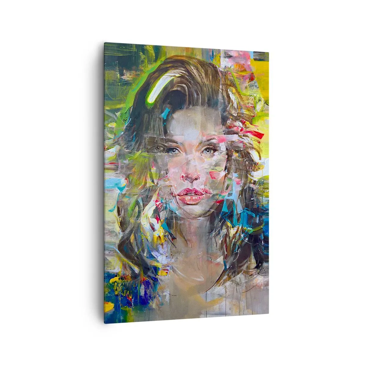 Vászonkép - A levegő függöny mögött - 80x120 cm