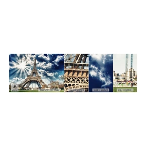 Fotótapéta Minta Öntapadós Deluxe Sticker - Az egyetlen ilyen a nap alatt - Eiffel-torony, Párizs, Építészet - 100x30 cm