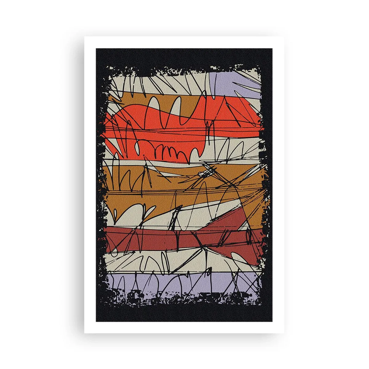 Poszter - Spontán kompozíció - 61x91 cm