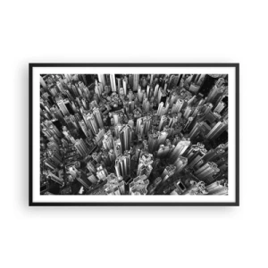 Poszter fehér keretben - Továbbra is feljebb és feljebb - 91x61 cm