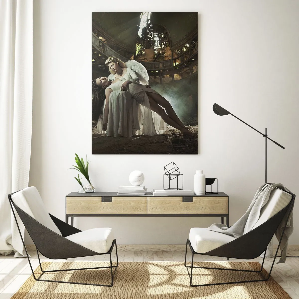 Üveg kép - A régi színház szelleme - 70x100 cm