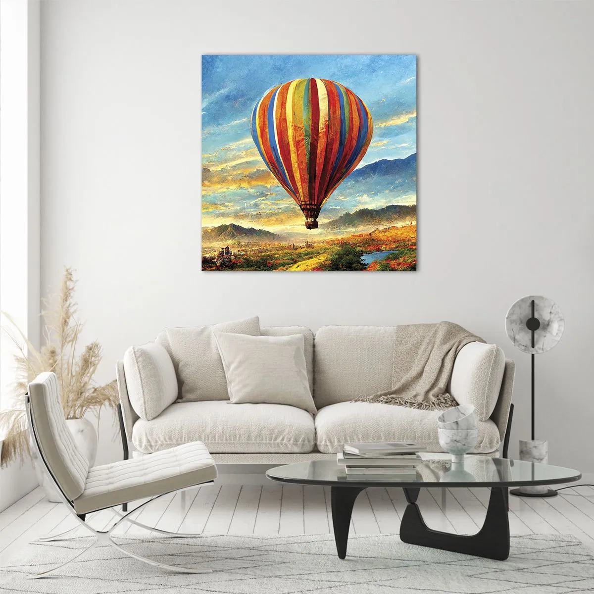 Üveg kép - A csendben többet látsz - 50x50 cm