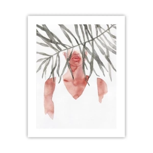 Poszter - A trópusok hölgye - 40x50 cm