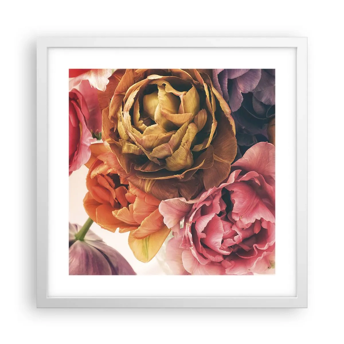 Poszter fekete keretben - Az élet ünnepe - 40x40 cm