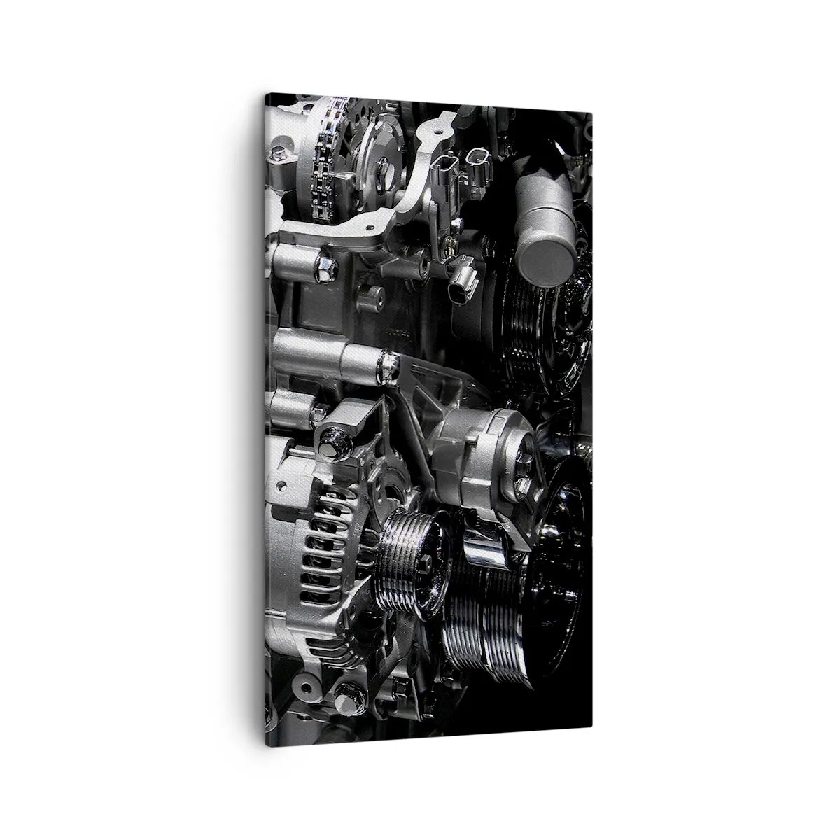 Vászonkép - Acél, szép, erős - 45x80 cm