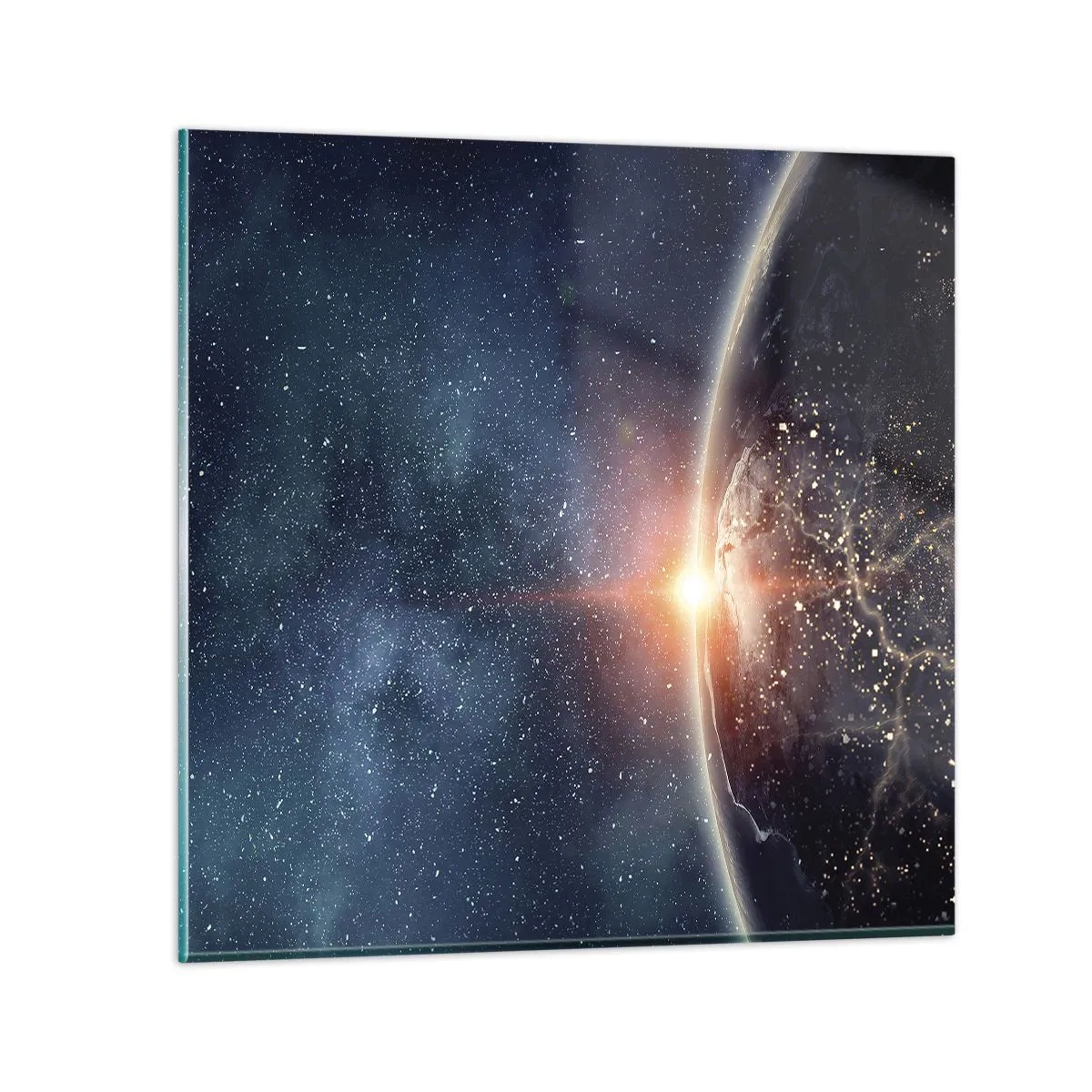 Üveg kép - Új perspektívában - 60x60 cm