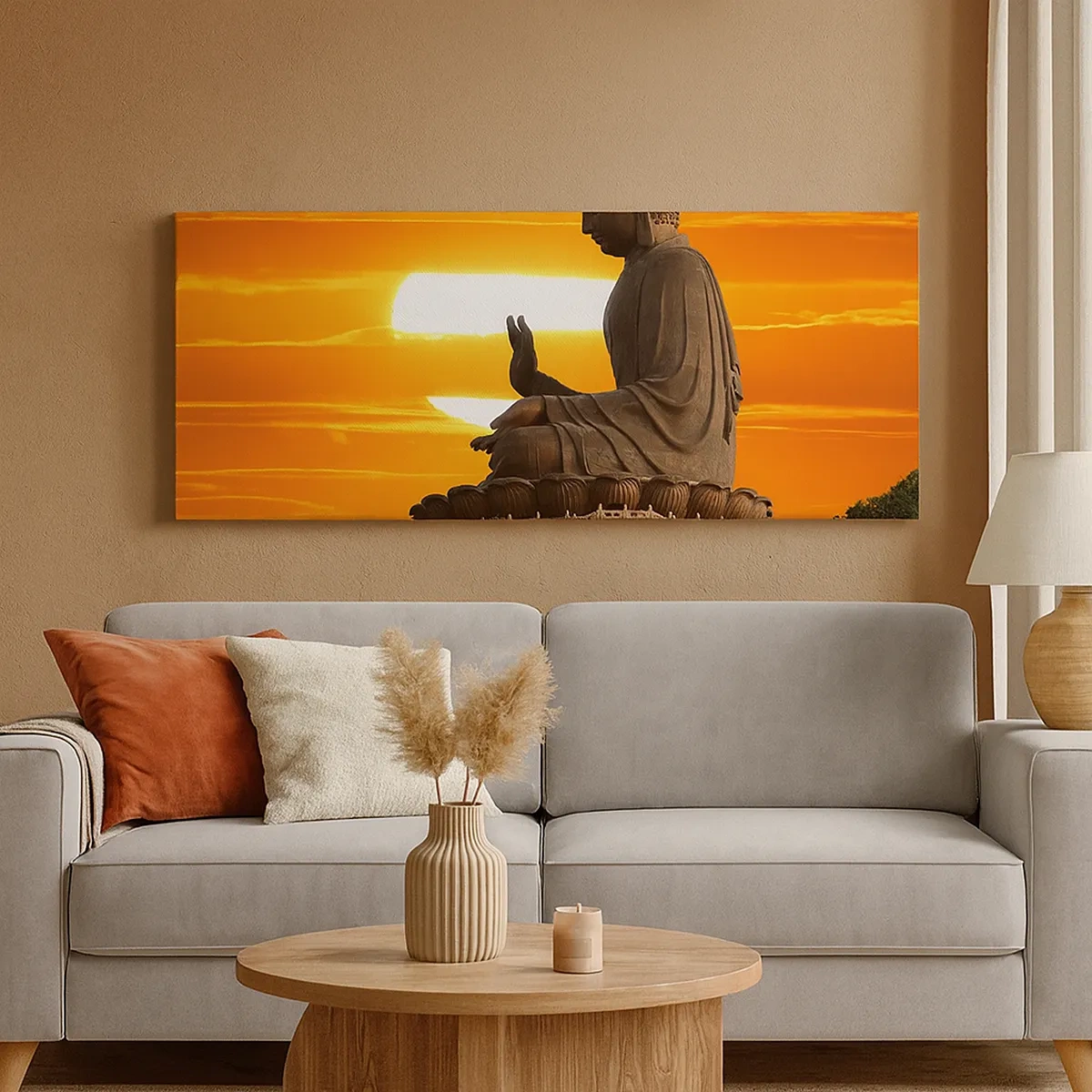 Vászonkép - Félelem nélkül a világtól - 30x30 cm