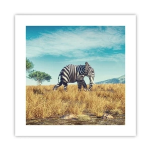 Poszter - A szürke már nem menő - 40x40 cm