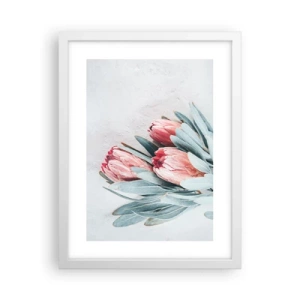 Poszter fekete keretben - Szégyellve saját szépségüket - 30x40 cm