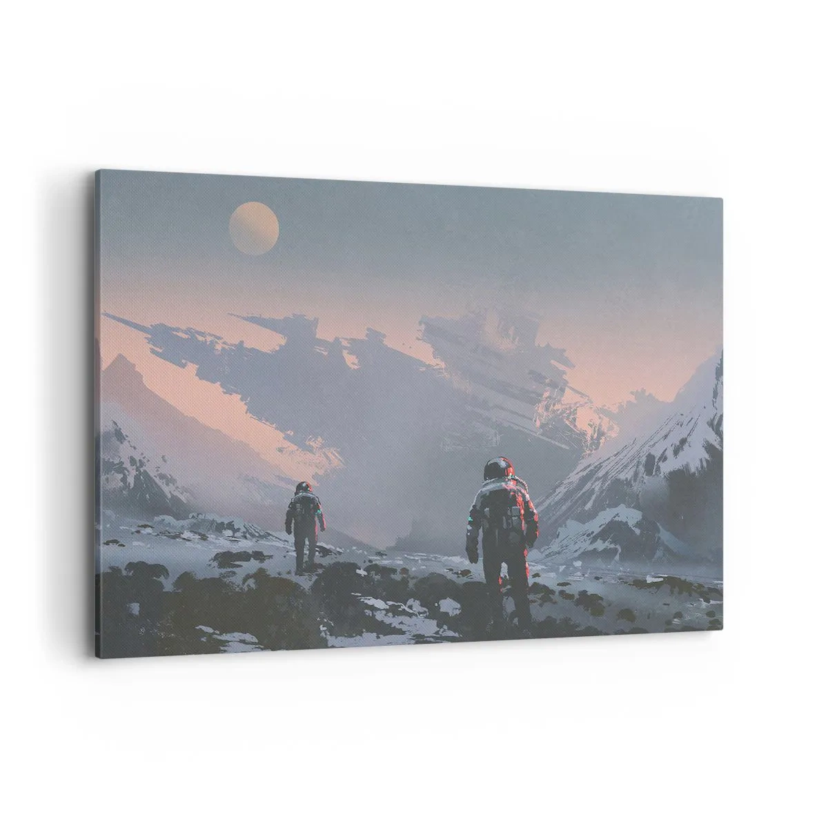 Vászonkép - Ismeretlen csillag alatt - 120x80 cm