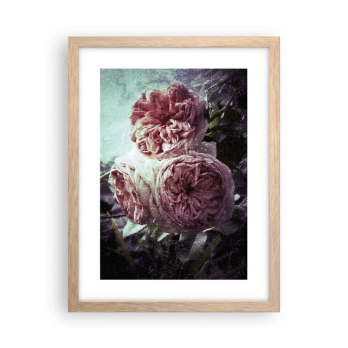 Poszter világos tölgy keretben - Romantikus hangulatban - 30x40 cm