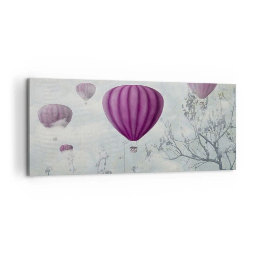 Vászonkép - Mint a hajók az égen - 100x40 cm