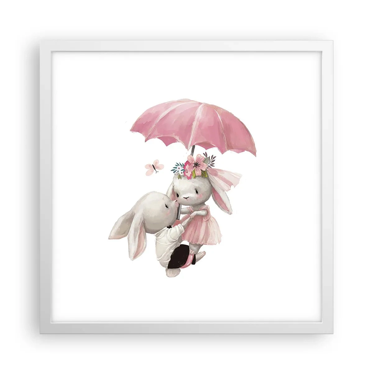 Poszter fekete keretben - Ez a szerelem - 40x40 cm