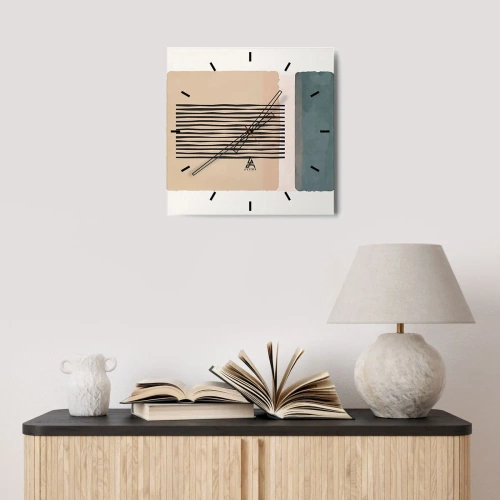 Falióra, Óra - Minden rendben - 40x40 cm