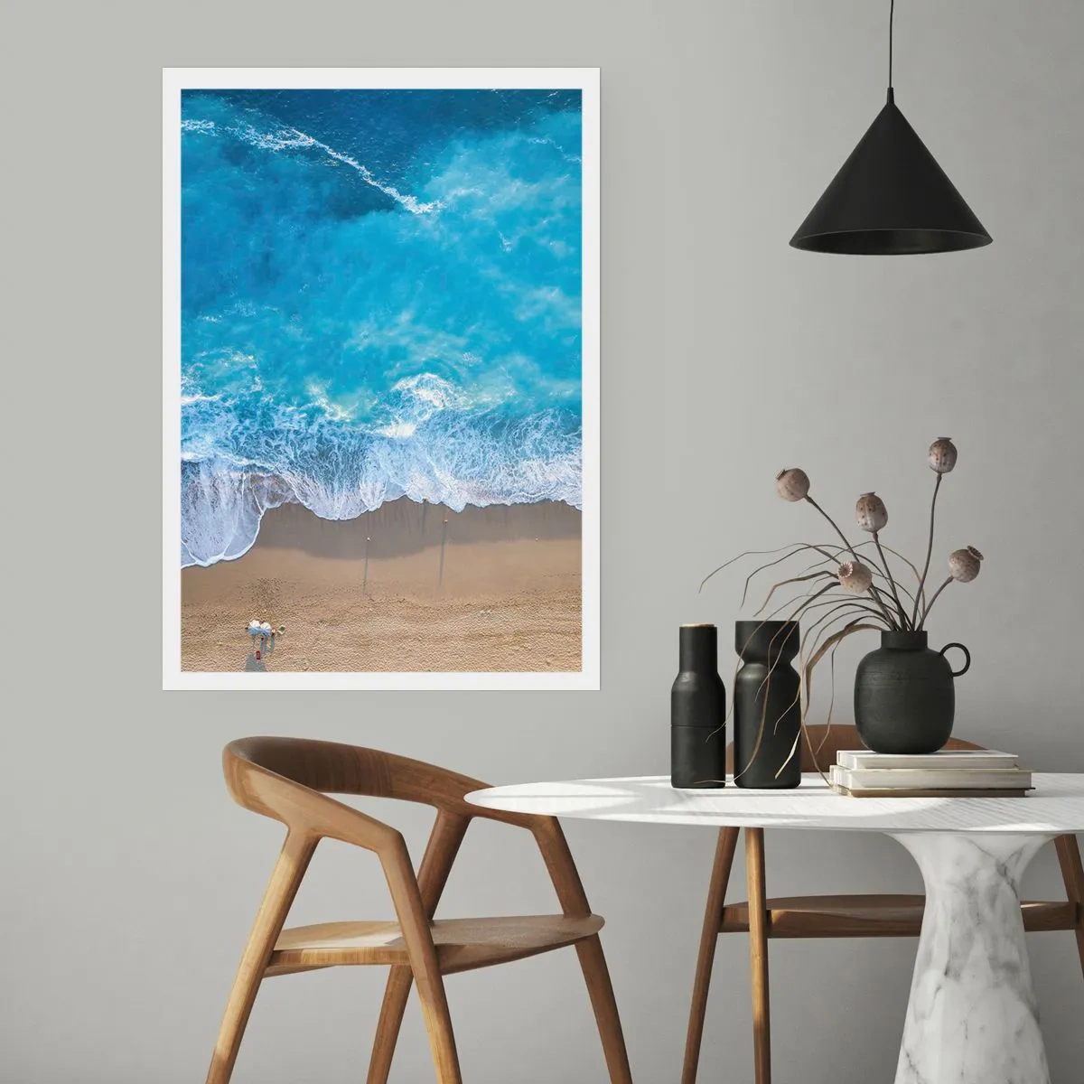 Poszter - A kék ereje - 40x50 cm