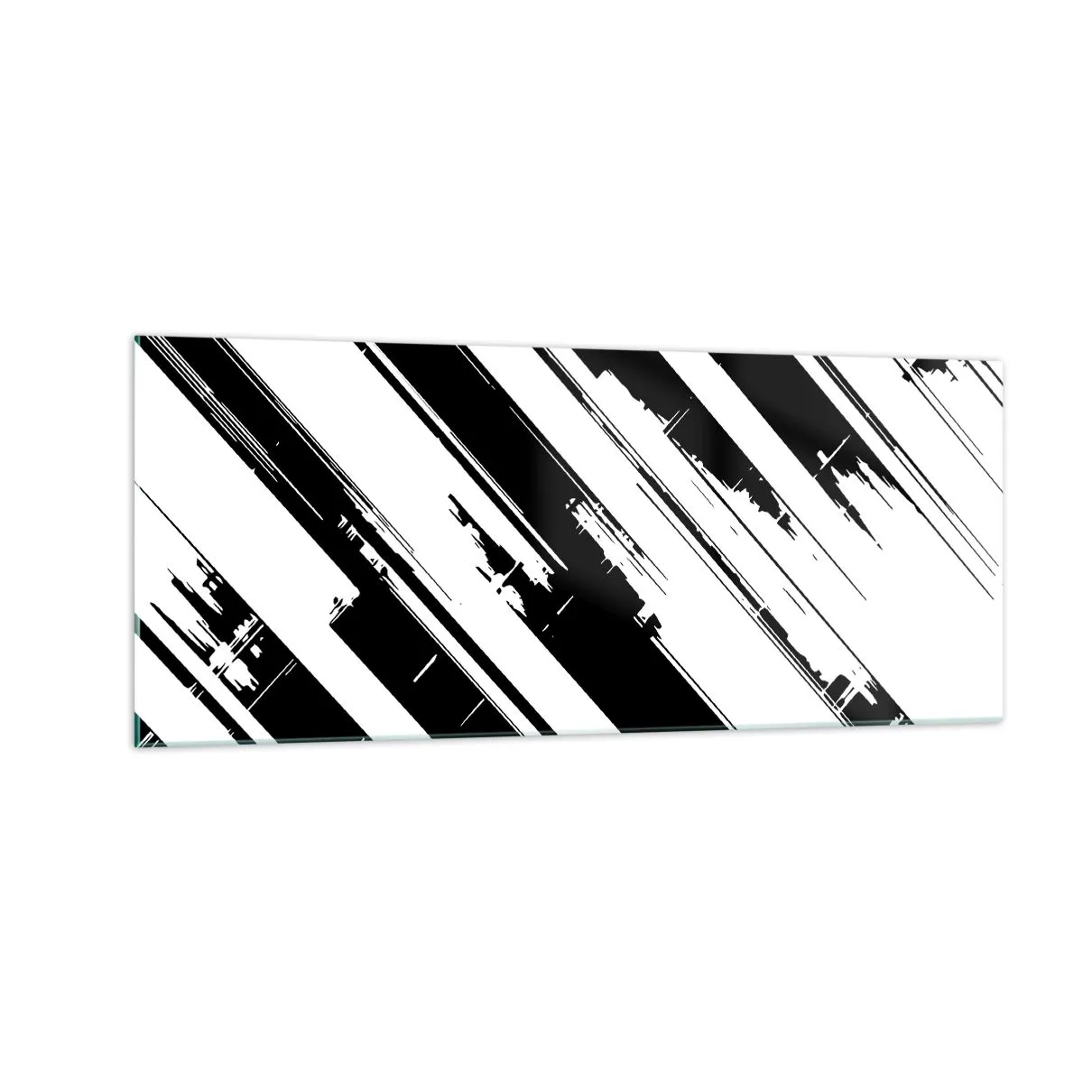 Üveg kép - Intenzív és dinamikus kompozíció - 100x40 cm