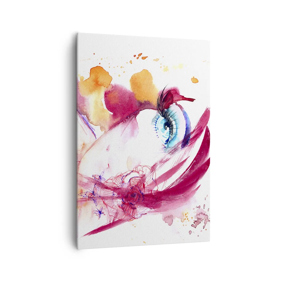 Vászonkép - A világ a közelségben virágzik - 70x100 cm