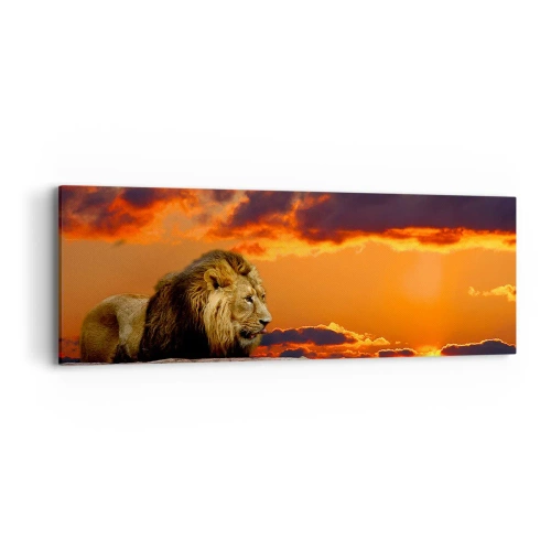 Vászonkép - A természet királya - 90x30 cm