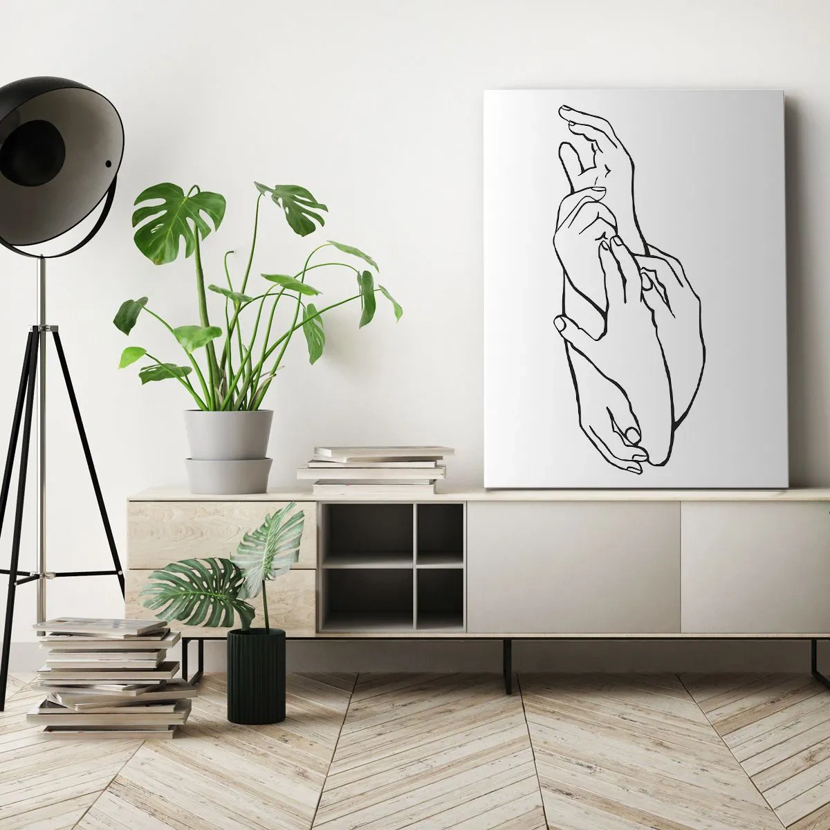 Vászonkép - Jó érintés - 70x100 cm