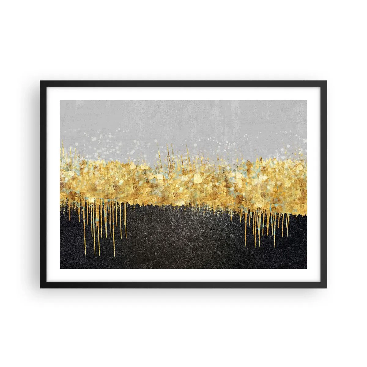 Poszter fehér keretben - Befelé és felfelé - 70x50 cm