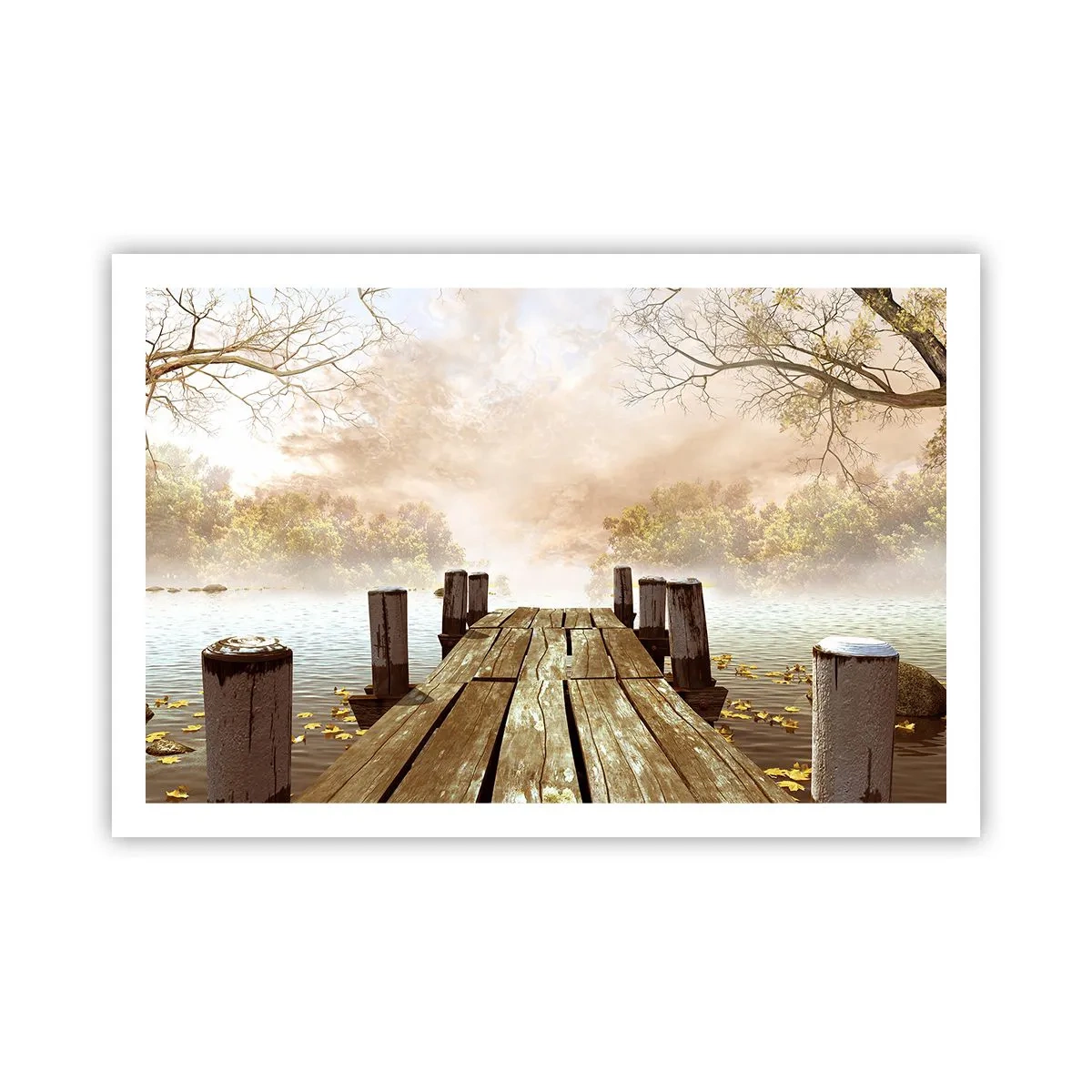 Poszter - Az ősz enyhe szomorúsága - 91x61 cm