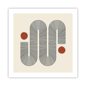 Poszter - Elejétől végéig - 50x50 cm