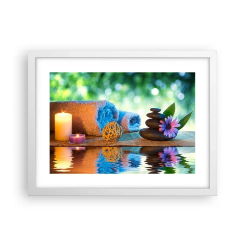 Poszter fekete keretben - Idő a testnek - 40x30 cm