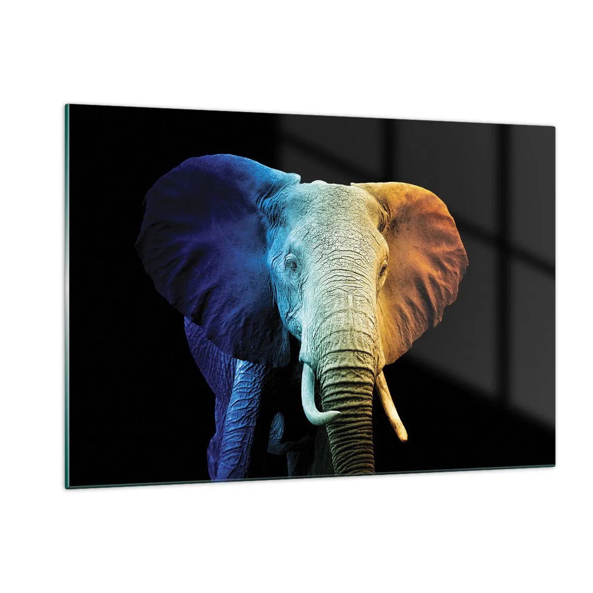 Üveg kép - Excentrikus, nem különc - 120x80 cm