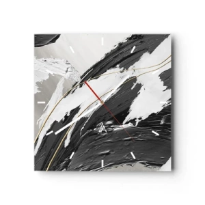 Falióra, Óra - Absztrakció érzékkel - 30x30 cm