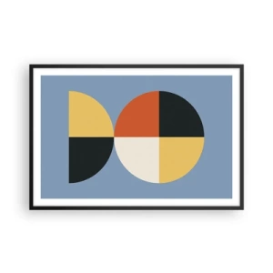 Poszter fehér keretben - Nézd és számolj - 91x61 cm