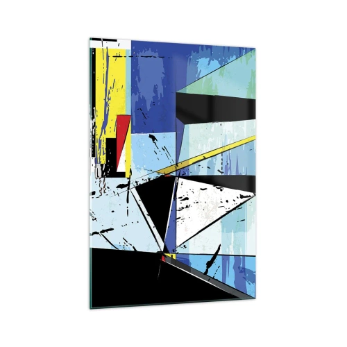 Üveg kép - Szögből nézni a világot... - 70x100 cm