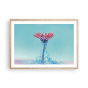 Poszter világos tölgy keretben - Élénkítő ölelésben - 70x50 cm