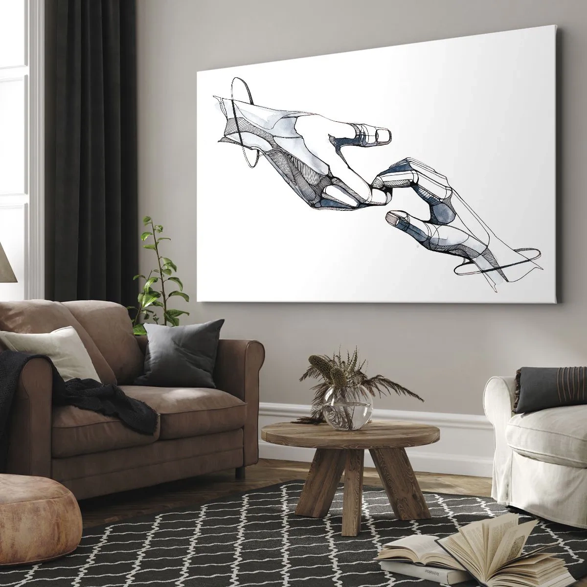 Vászonkép - Szép gesztus - 120x80 cm