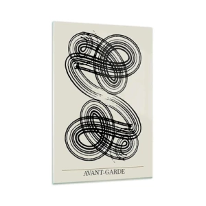 Üveg kép - Spontán jött ki - 80x120 cm