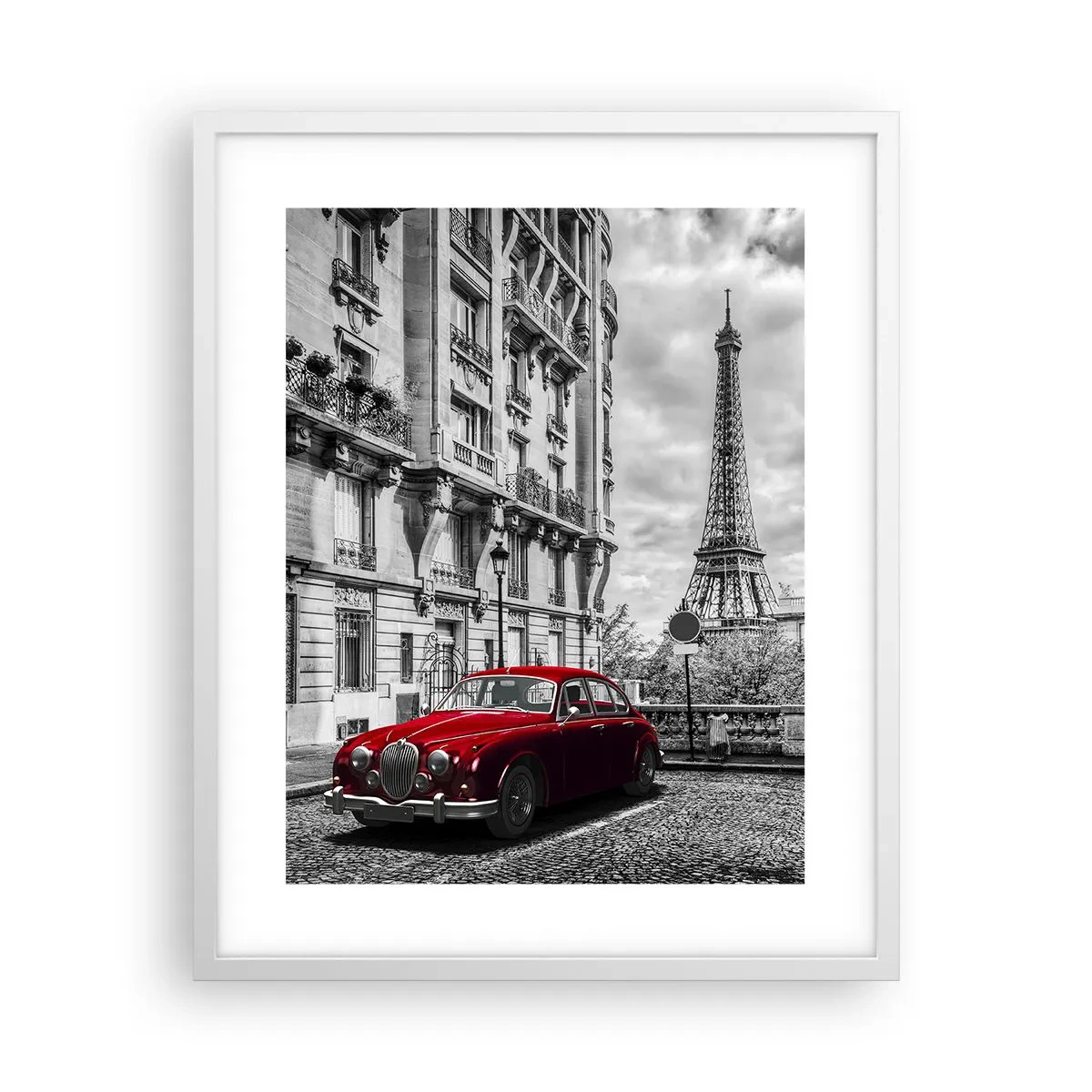 Poszter fekete keretben - Ragadozó a városban - 40x50 cm