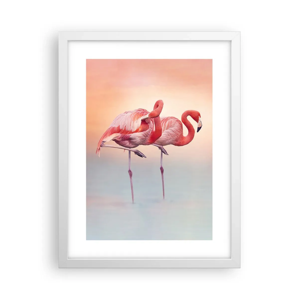 Poszter fekete keretben - A lenyugvó nap színe - 30x40 cm