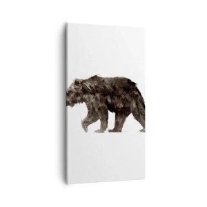 Vászonkép - Mindig igazi szőrmét hordok! - 55x100 cm