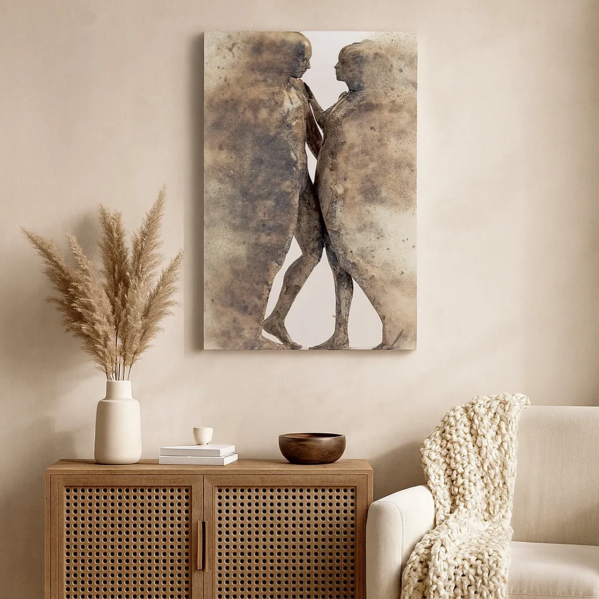 Vászonkép - Felemelkedtek a porból, hogy szeressenek - 50x70 cm